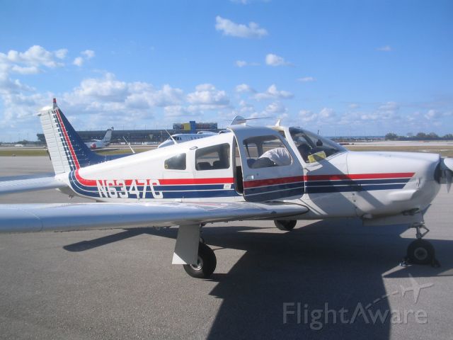 Piper Cherokee (N6347C) - Test flight