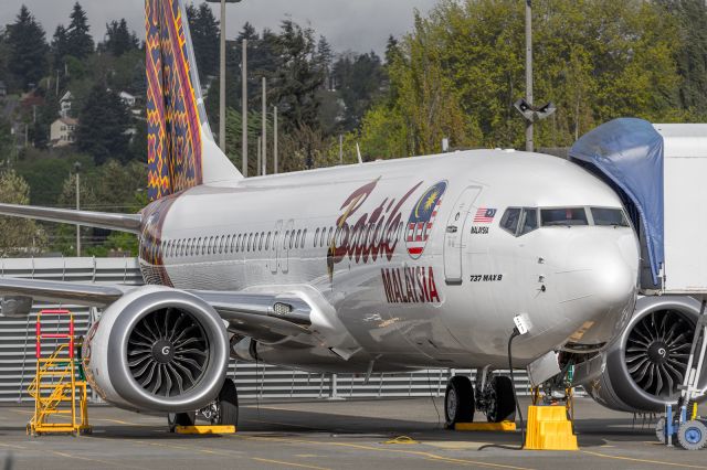 Boeing 737 MAX 8 — - First Max delivered!