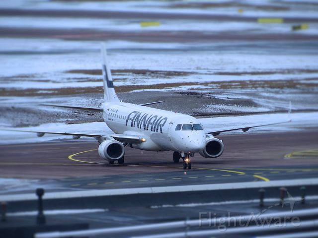 Embraer ERJ-190 (OH-LKL) - Flight from Frankfurt to Helsinki. Photo taken March 21 2021.