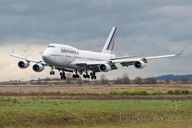 Boeing 747-200 (F-GITJ) - aujourdhui 11 janvier 2016, dernier vol commercial pour les 7-4-7 Air France br /br /Today January 11, 2016, the last commercial flight for the 7-4-7 Air France  