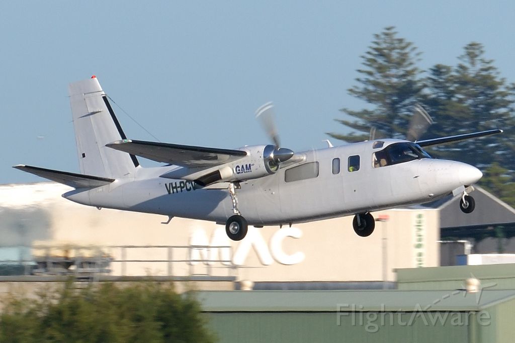 Rockwell Turbo Commander 690 (VH-PCV) - Adelaide, South Australia, September 10, 2020.  br /br /One of the four morning regional departures takes off from Rw 05 at 0734 bound for Alice Springs.
