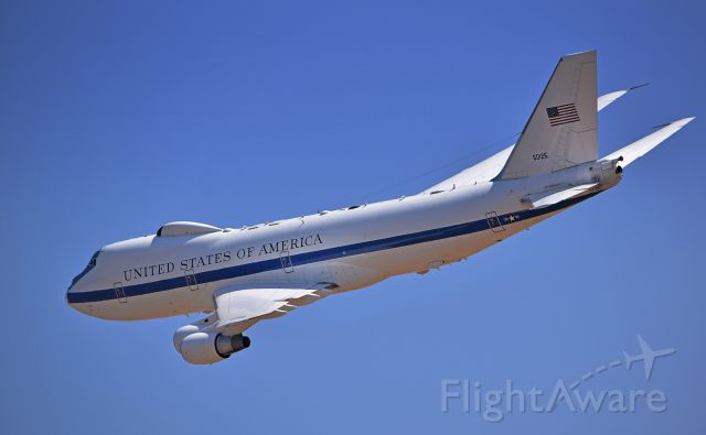 Boeing 747-200 (N50125) - E-4 Fly by