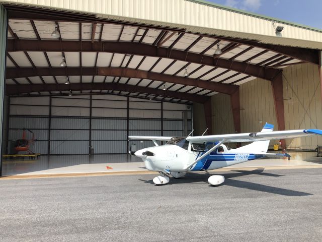 Cessna 205 (N8255Z) - On the ramp at Carrol Country Regional Airport, Westminster, MD.   #Cessna205