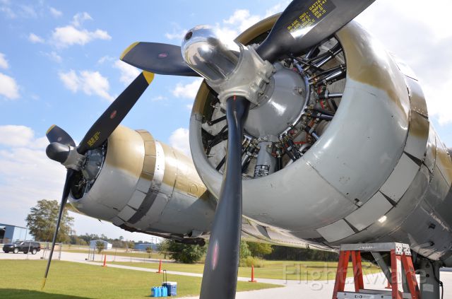 23-1909 — - Collings Foundation B-17G at Sumter Airport SC 27 Oct 2011