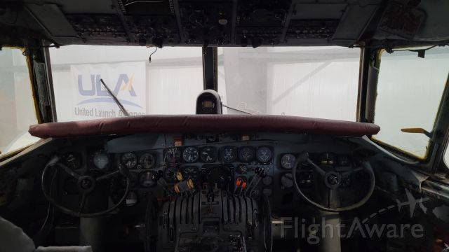 — — - The controls of a Coast Guard C-131/CV-240 on static display. They were letting people go inside the main cabin and you could see into the cockpit so I jumped on the opportunity.  