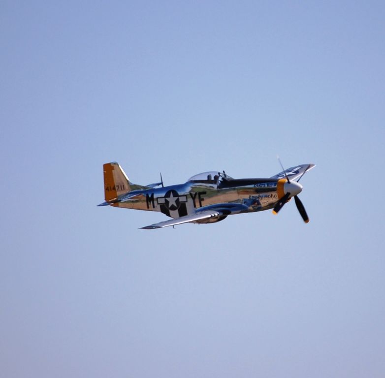 North American P-51 Mustang — - The Dakota Kid II flying in the sidney air-show.