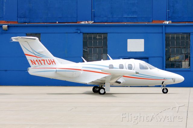 Eclipse 500 (N117UH) - An Eclipse from the archives. This one was spotted on the GA ramp at Youngstown on 13 Jun 2014.