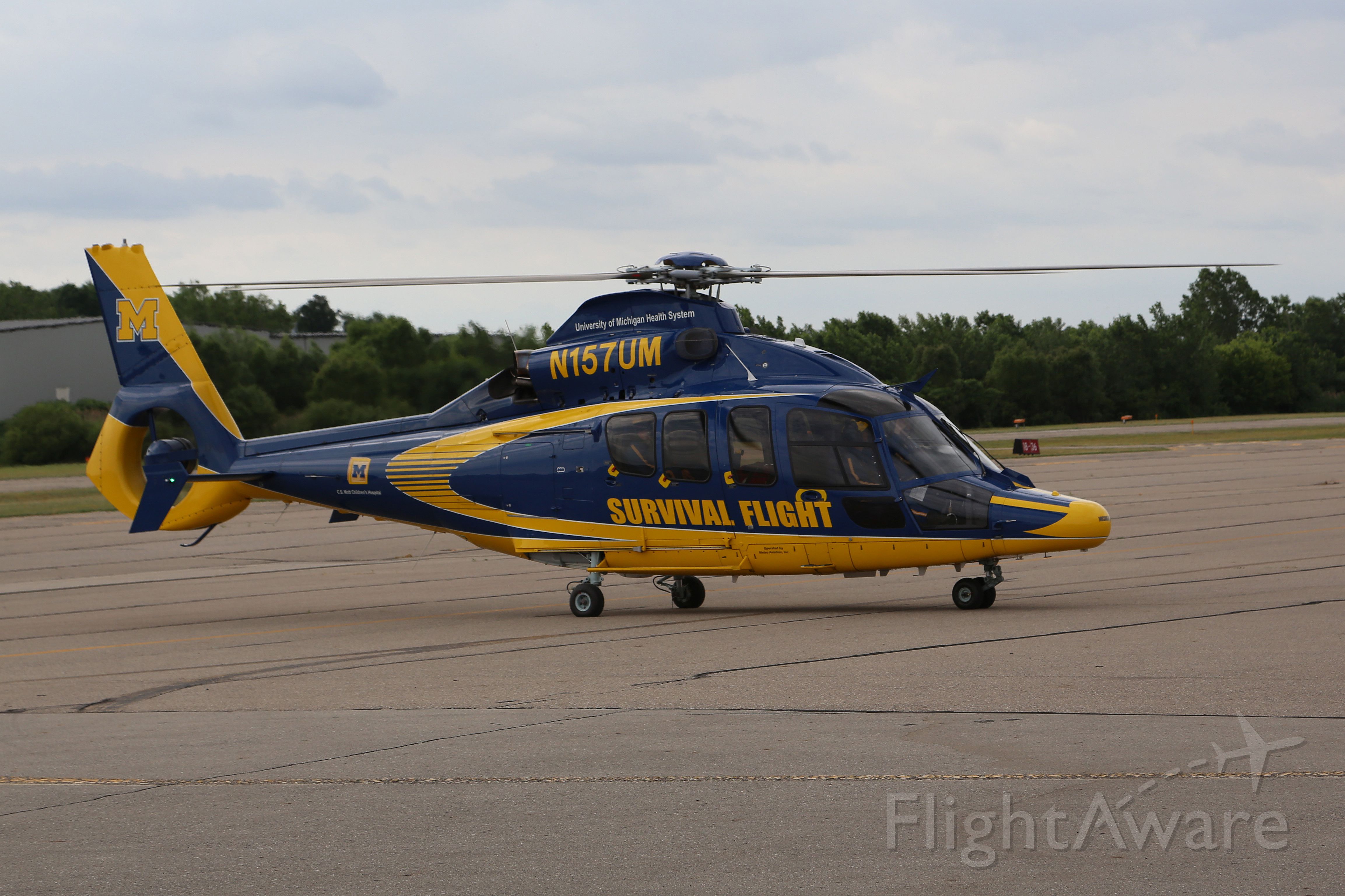 Eurocopter EC-155 (N157UM)