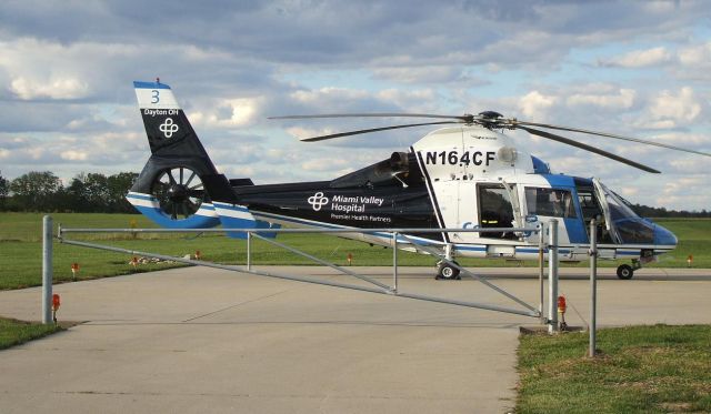 VOUGHT SA-366 Panther 800 (N164CF) - Miami Valley Hospital CARE FLIGHT (Dayton, OH area)