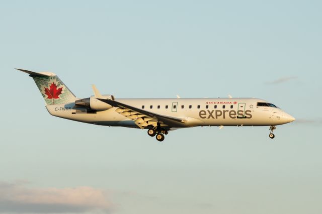 Canadair Regional Jet CRJ-100 (C-FWRR) - On approach to runway 23R at Pearson Intl. Airport