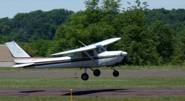 Cessna Commuter (N94006) - Shortly after departure is this 1982 Cessna 152 Communter from the Spring of 2022.